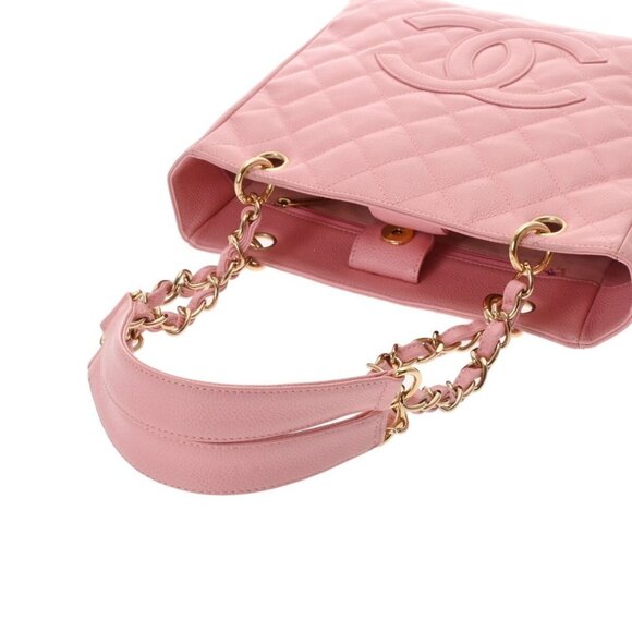 CHANEL PST Petit Shopping Tote Pink tote bag - Picture 4 of 11